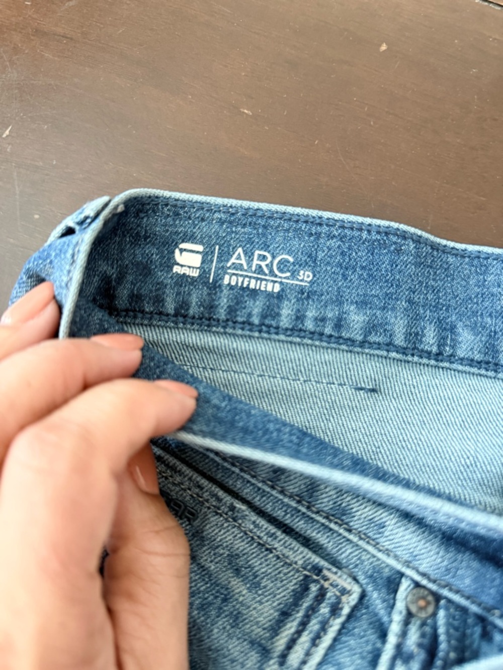 G-Star Light Blue Denim Labelled Pocket Jeans
